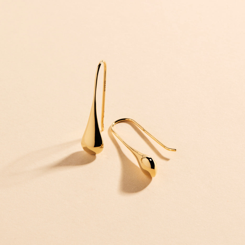 My Silent Tears Earring - Yellow Gold E0113