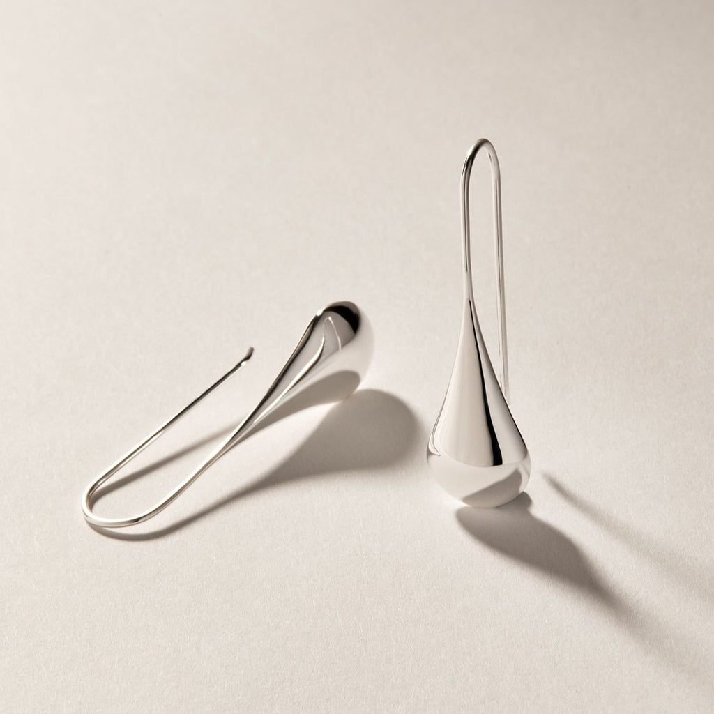 NAJO Weeping Woman Earring - Silver E0137