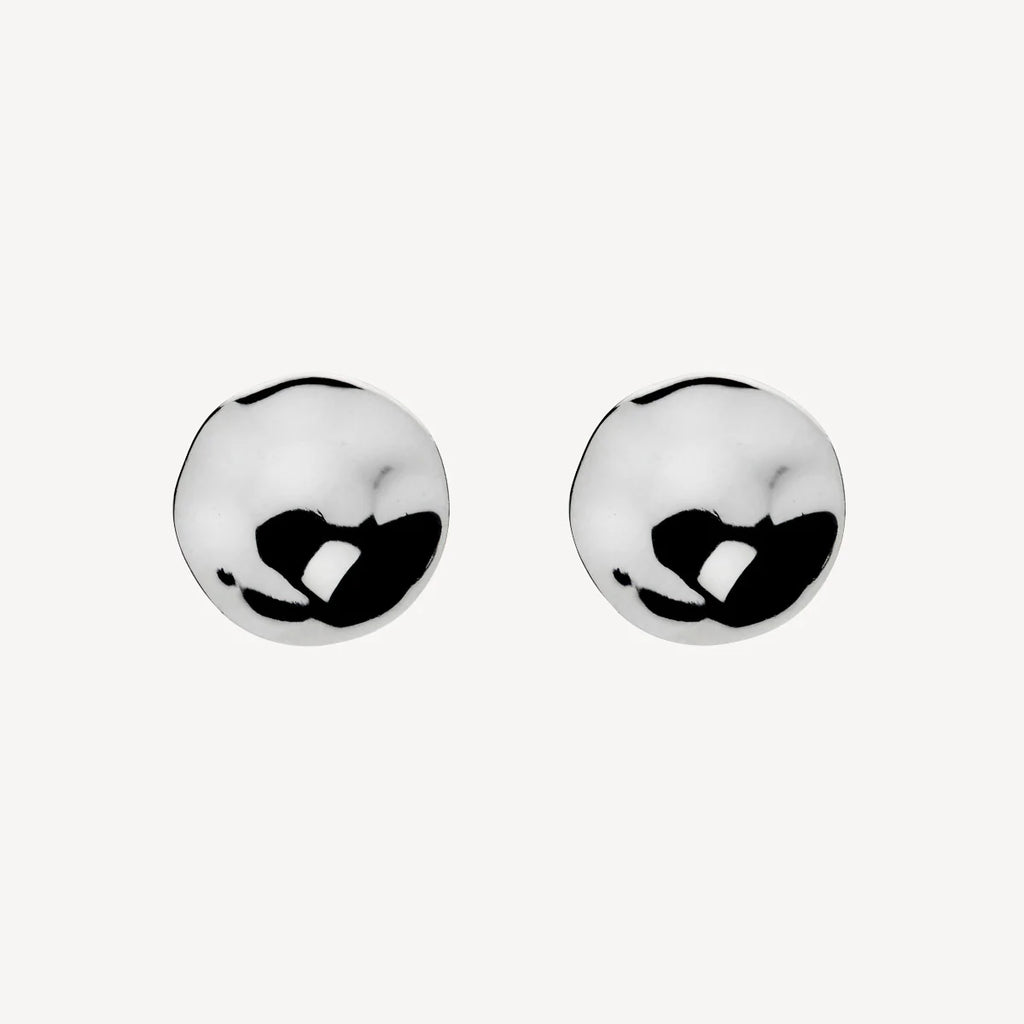 Double Beat Stud Earring E2418