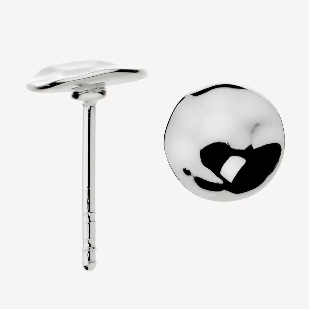 Double Beat Stud Earring E2418