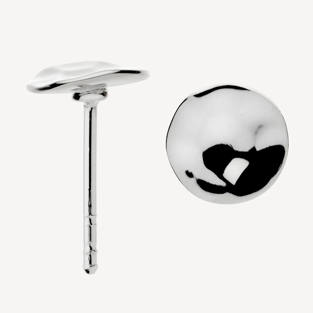 Double Beat Stud Earring E2418