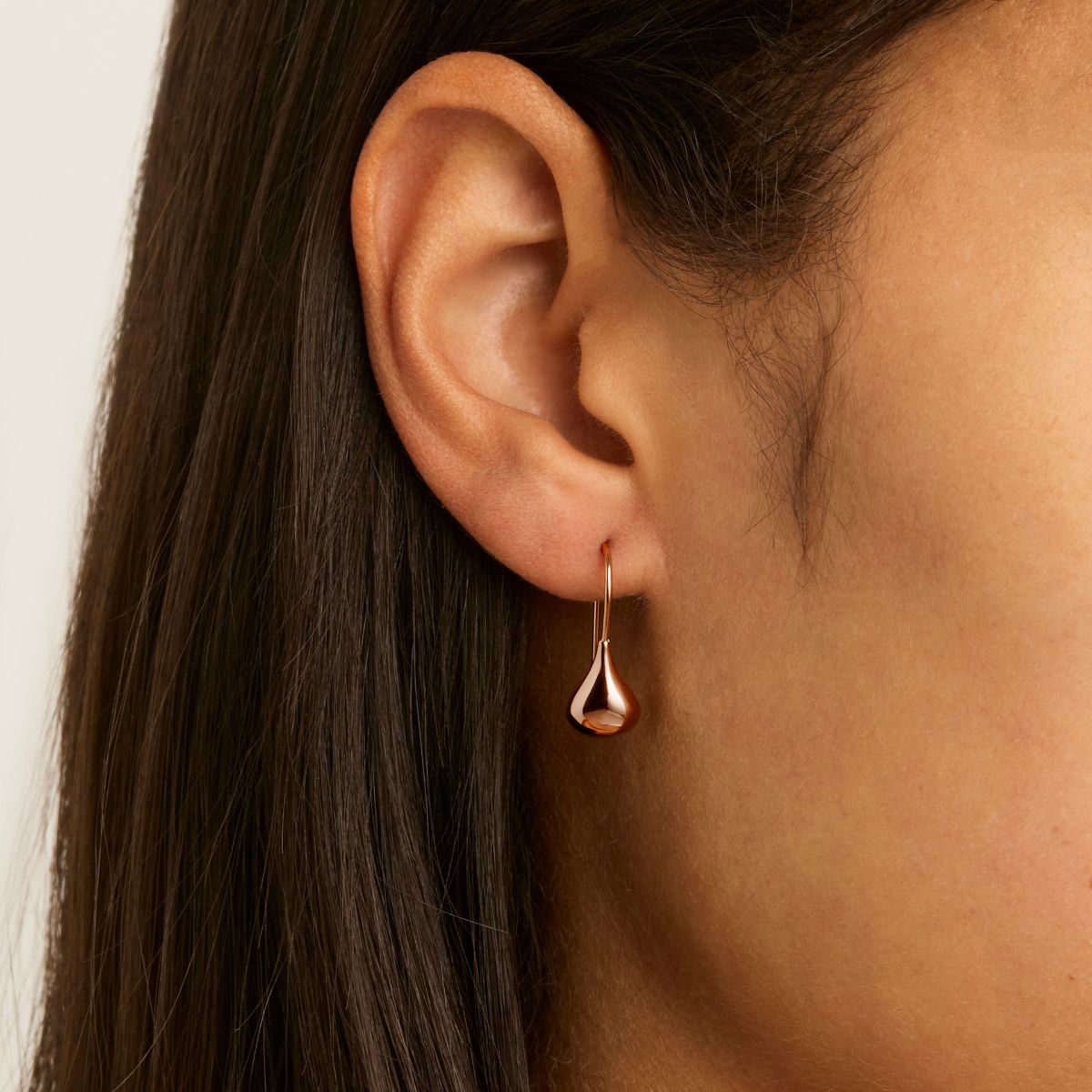NAJO Baby Tears Earring Colour: Rose Gold E3239