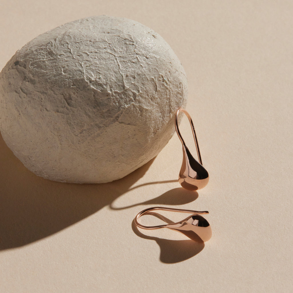 NAJO Baby Tears Earring Colour: Rose Gold E3239