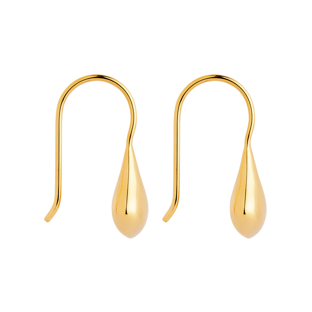 NAJO Baby Tears Earring - Yellow Gold Plated