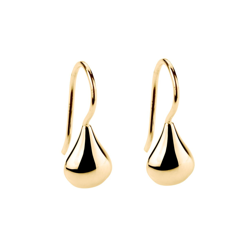 NAJO Baby Tears Earring - Yellow Gold Plated