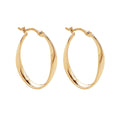 Cinta Hoop - Yellow Gold Plated