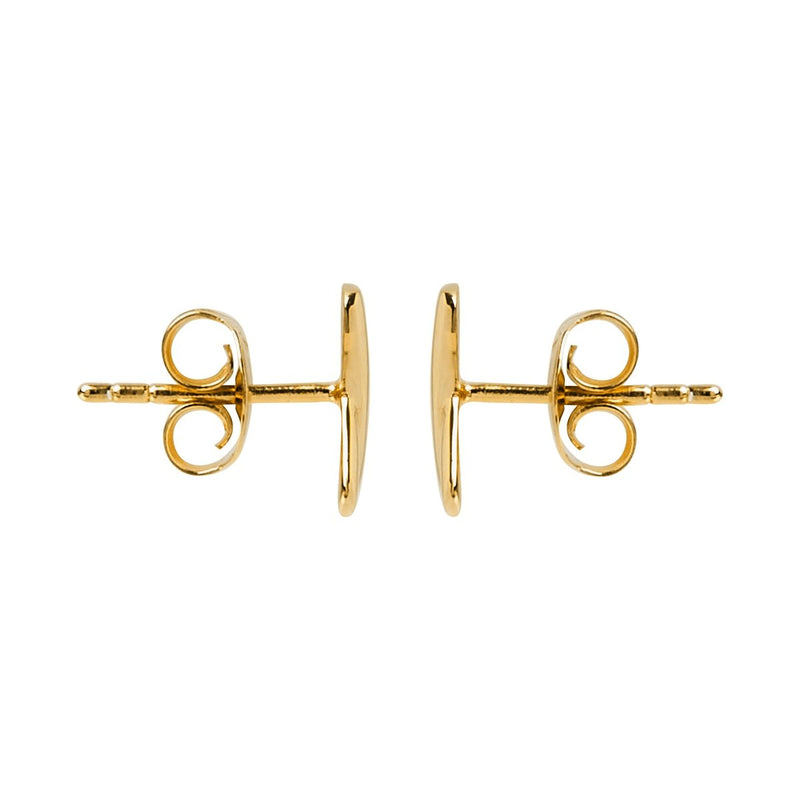 Najo Kiss Stud Gold Earring