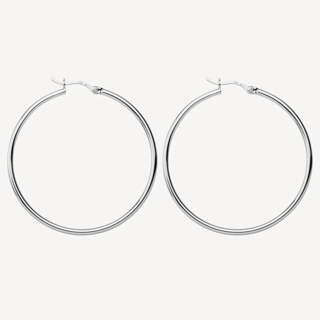 Silver Simple Hoop 2x45mm