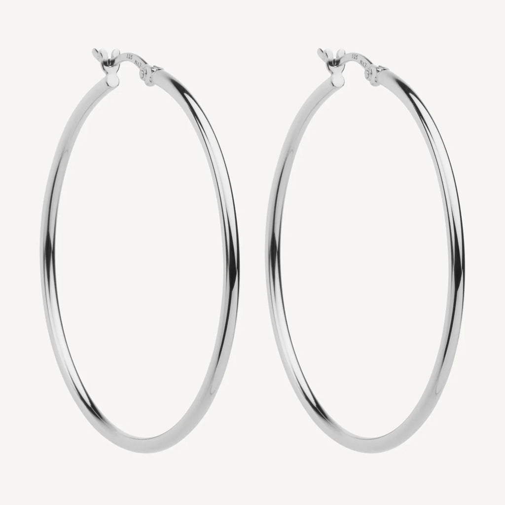Silver Simple Hoop 2x45mm