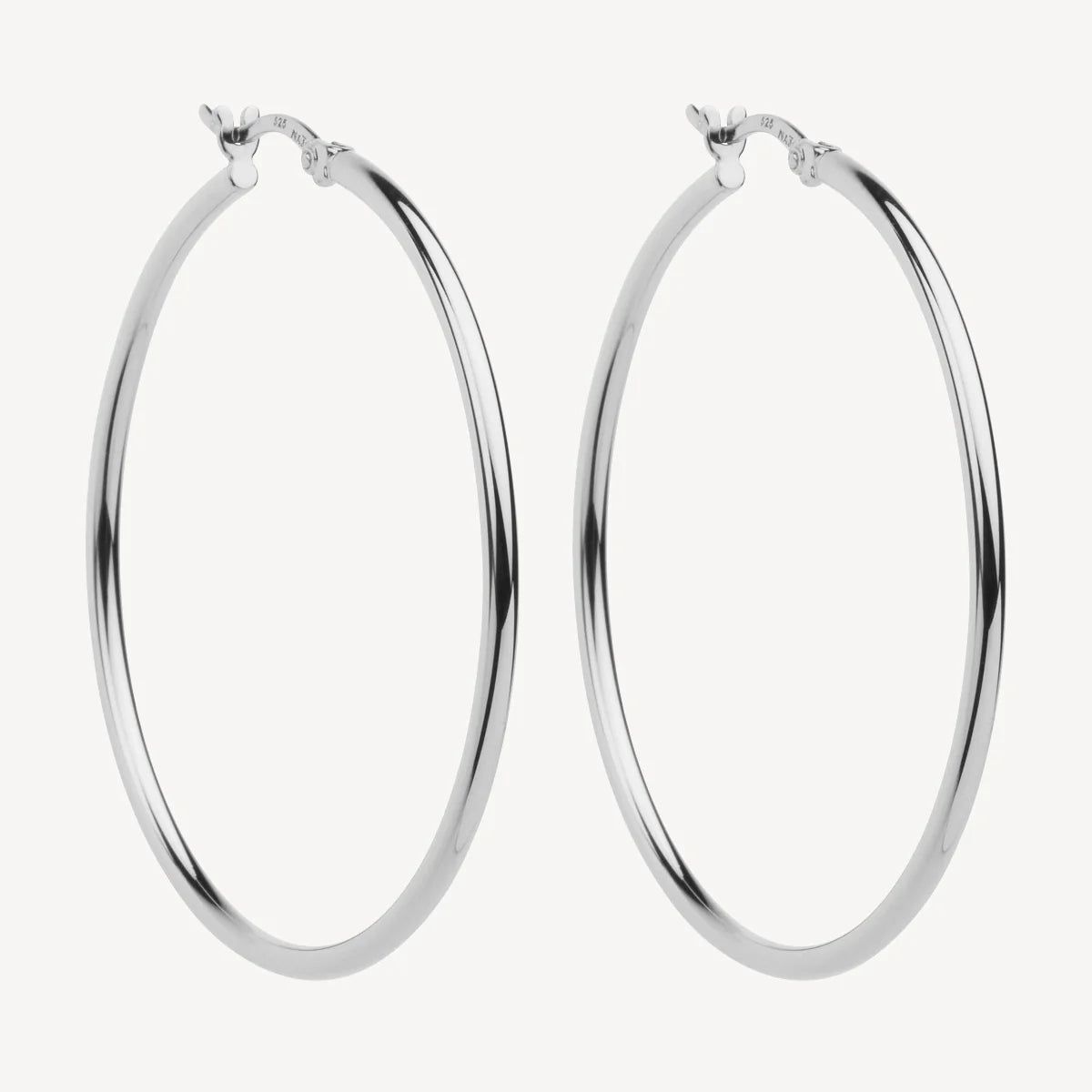 Silver Simple Hoop 2x45mm