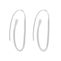 NAJO 'Paperclip' Sterling Silver Earrings E5711