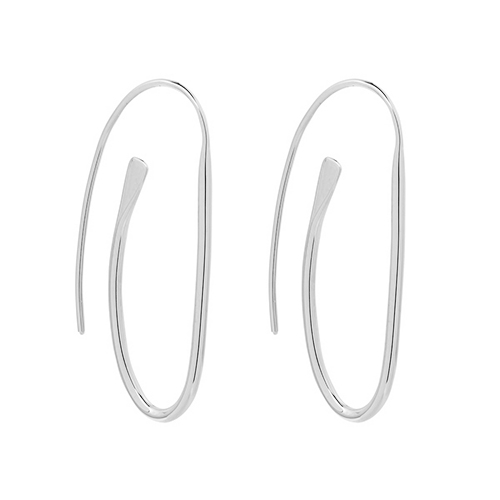 NAJO 'Paperclip' Sterling Silver Earrings E5711
