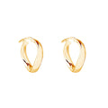 NAJO Eddy Hoop - Yellow Gold Plated