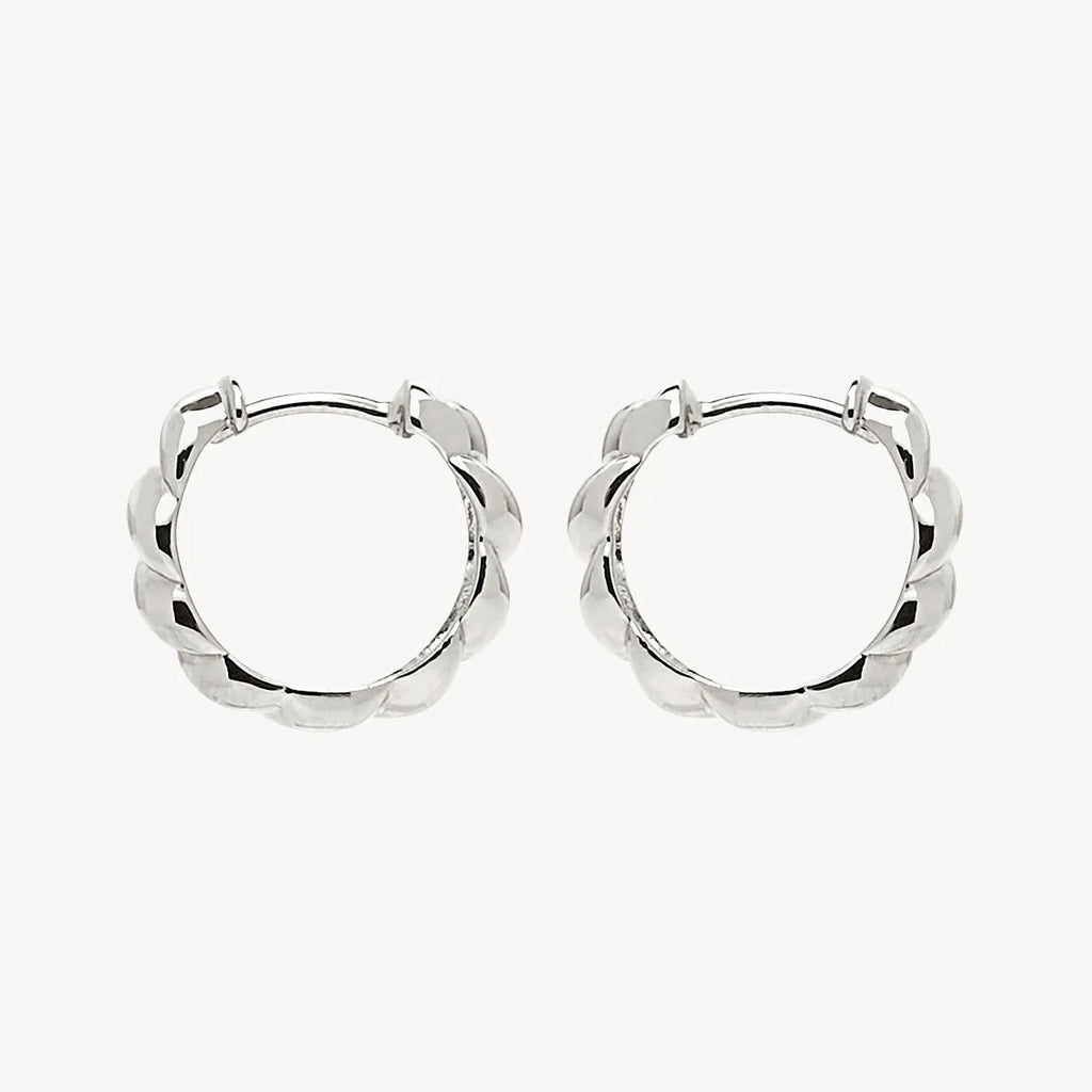 NAJO 'Zippy Twist' Huggie Earrings E6517