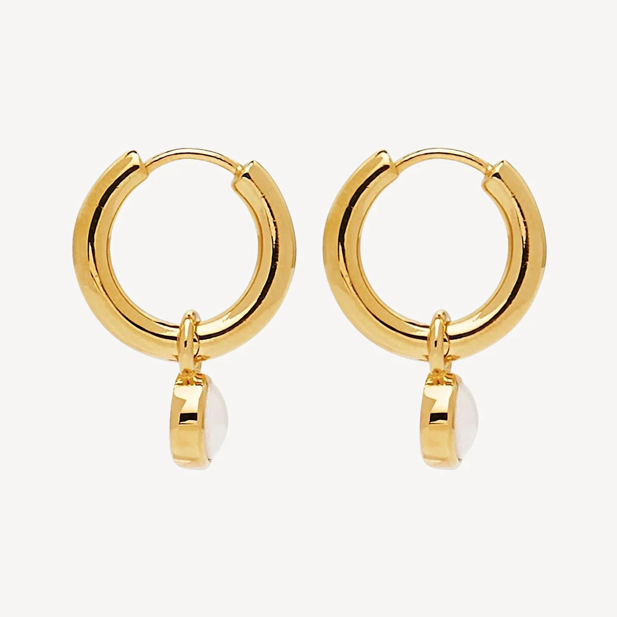 NAJO Heavenly Pearl Earring Gold Plated E6540