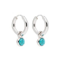 Heavenly Turquoise Earring - Silver