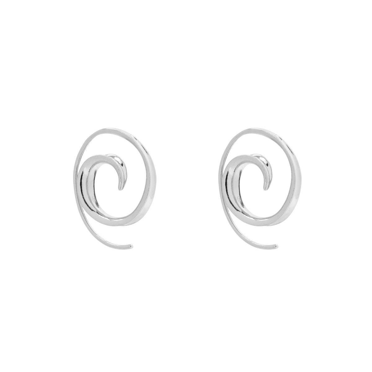 Najo 'Spiral' Sterling Silver Earring E6611