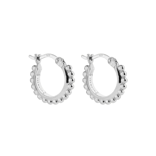 Chia Silver Hoop Earring