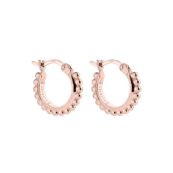 Chia Rose Gold Hoop Earring