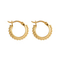 NAJO Chia Hoop Earring Gold Plated E6831