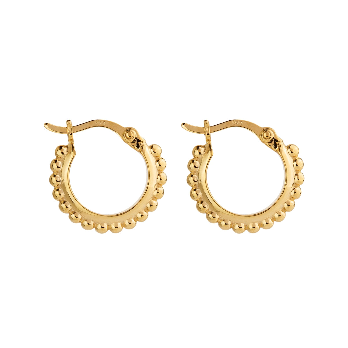 NAJO Chia Hoop Earring Gold Plated E6831
