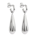 Raya Silver Droplet Stud Earring