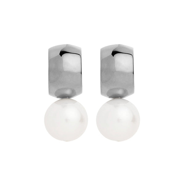 Idyll Silver Pearl Stud Earring