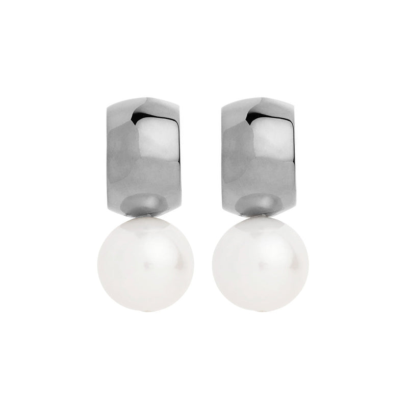 Idyll Silver Pearl Stud Earring