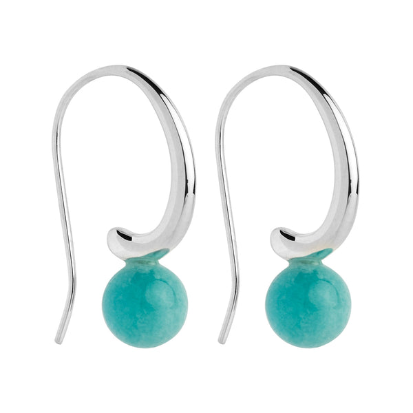 Fern Amazonite Earring