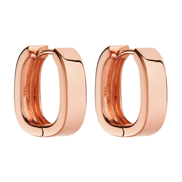 Elysium Rose Gold Hoop Earring