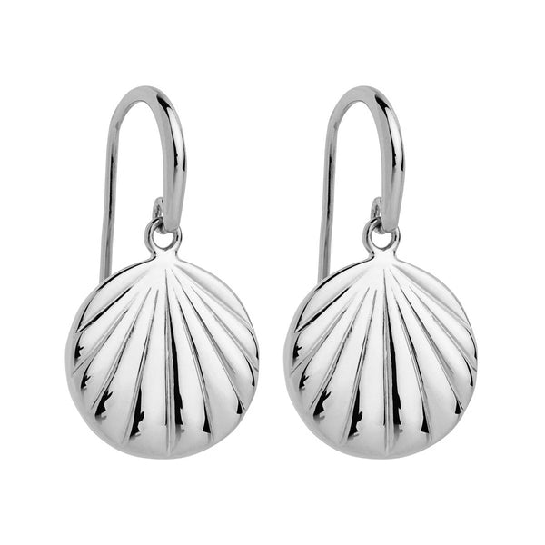 Seashell Silver Earring