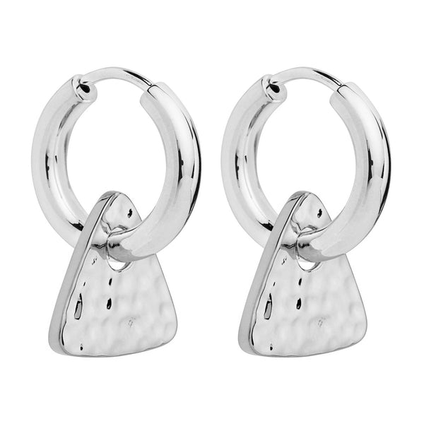 Trilogy Silver Earring