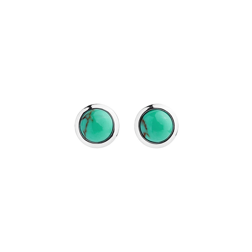 NAJO Husk Turquoise Stud Earring E7057