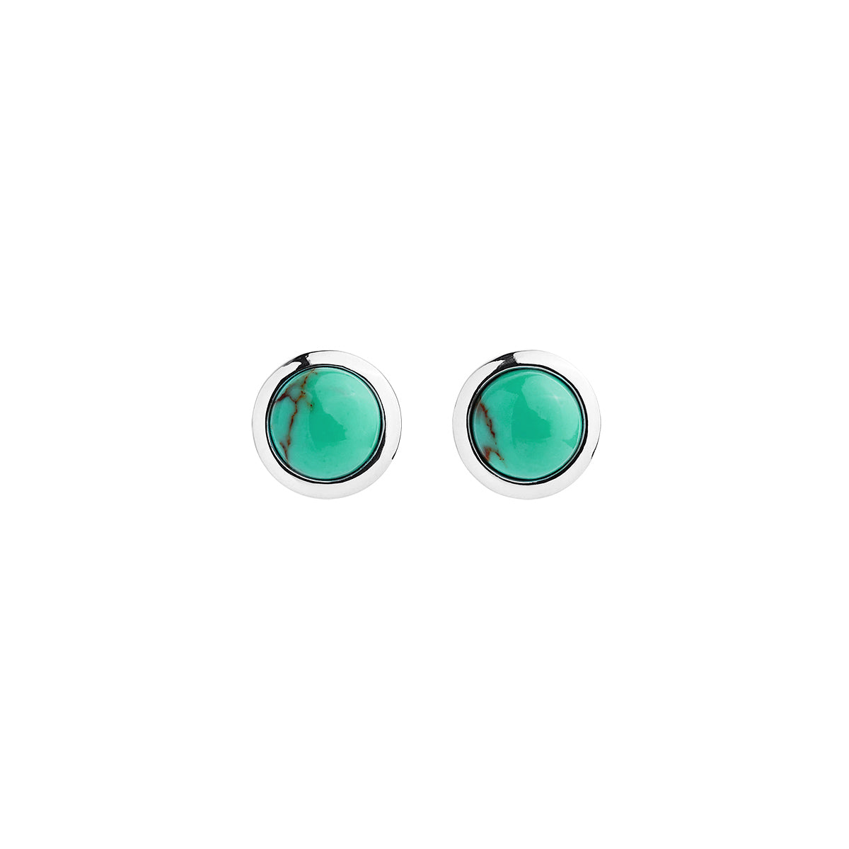 NAJO Husk Turquoise Stud Earring E7057