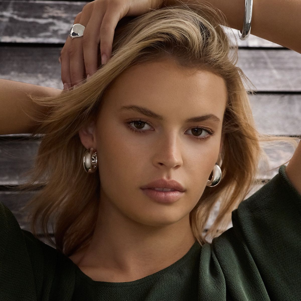 NAJO Panorama Hoop Earrings E7070