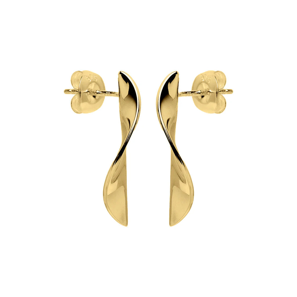 NAJO Ocean Trail Yellow Gold Earrings E7183