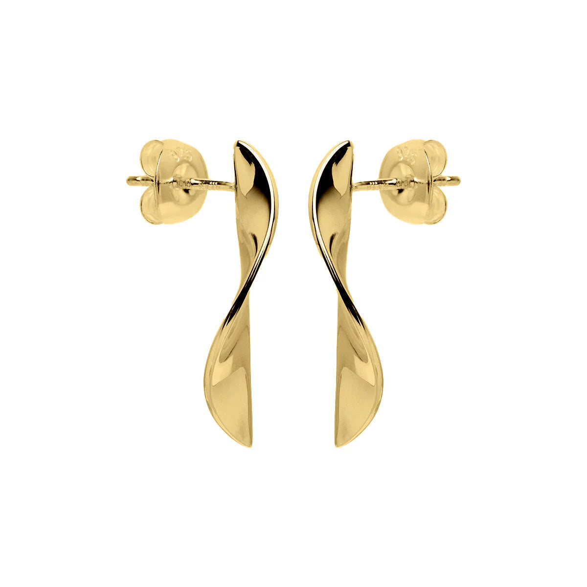 NAJO Ocean Trail Yellow Gold Earrings E7183
