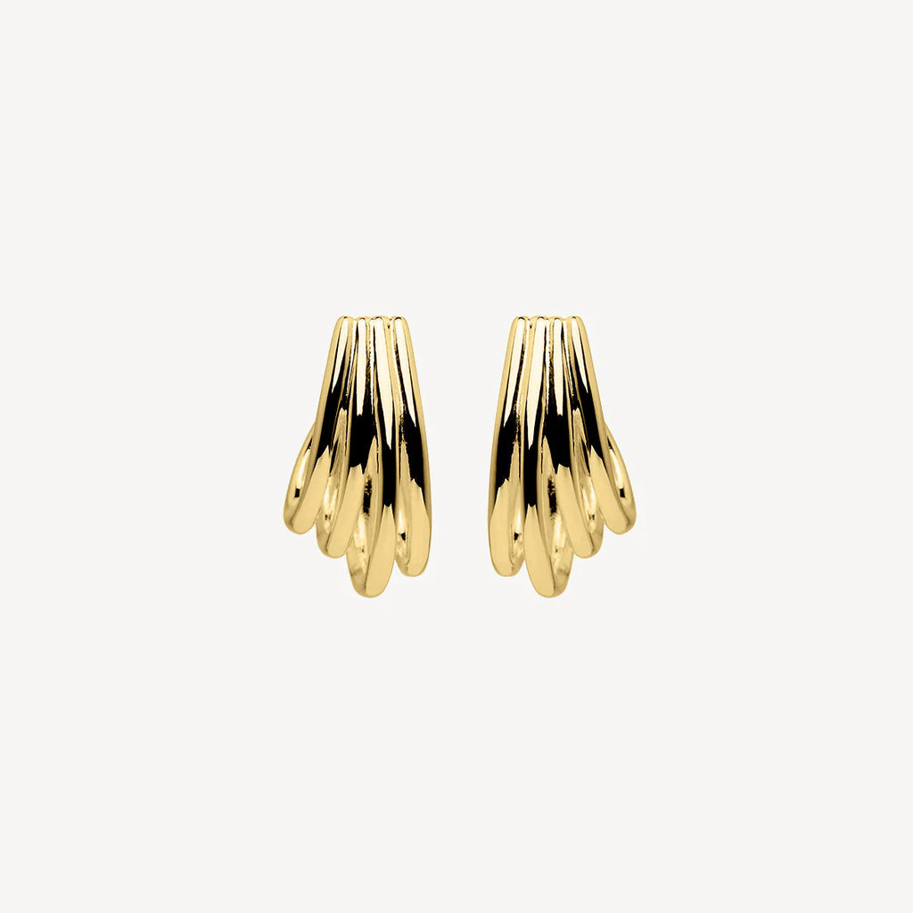 NAJO Vitality Yellow Gold Earrings E7185
