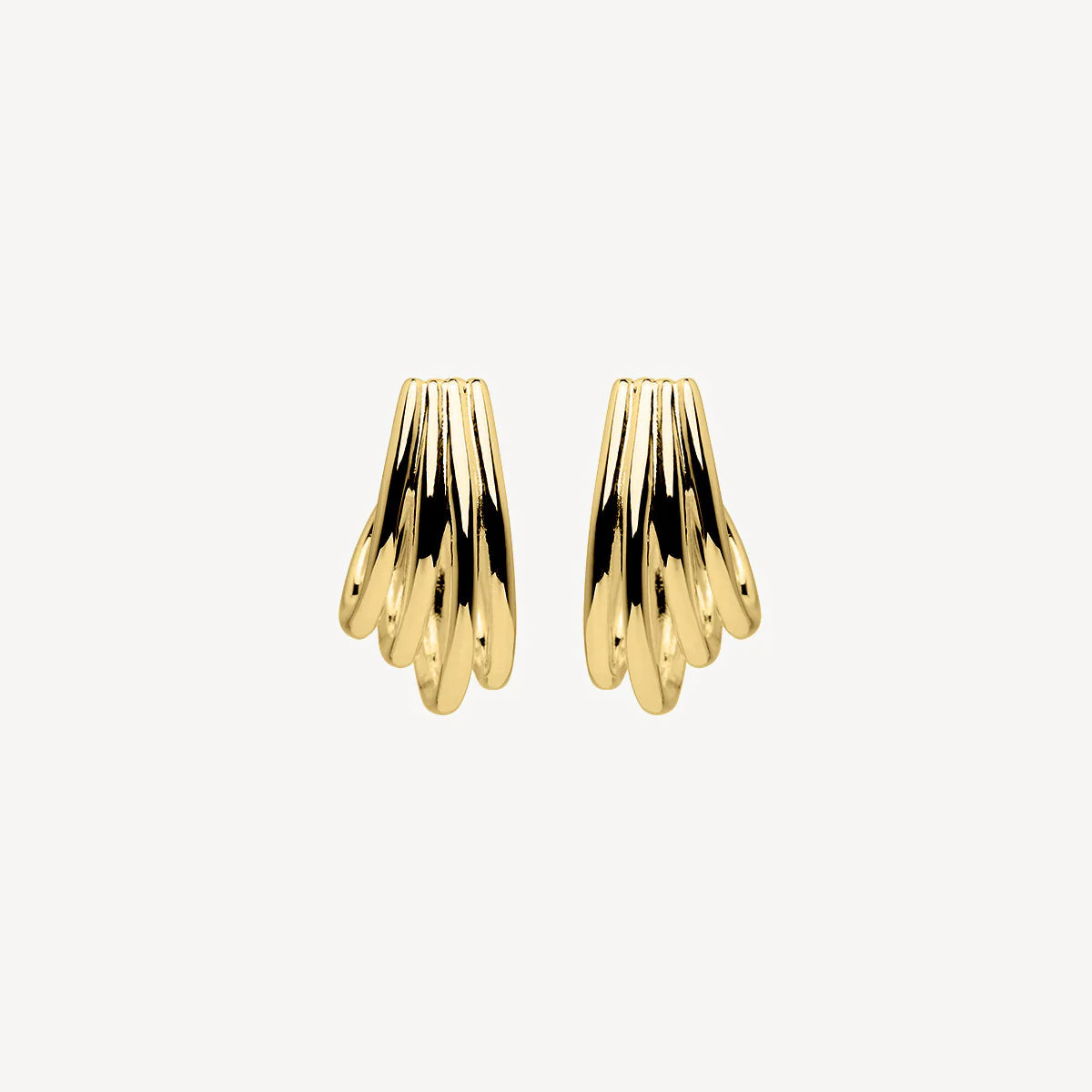 NAJO Vitality Yellow Gold Earrings E7185