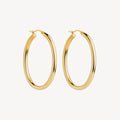 NAJO Orbit Hoop Earrings Yellow Gold E7223