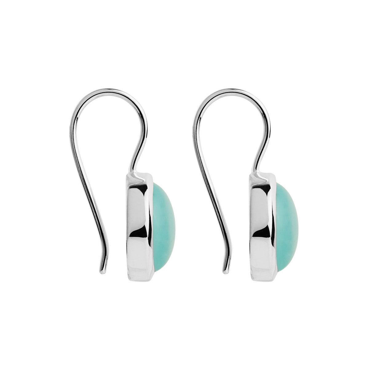 NAJO  Chroma Aqua Chalcedony Earrings E7265