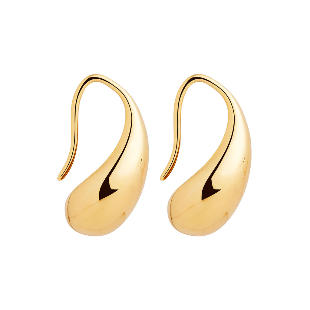 NAJO Eau Earrings Yellow Gold E7305