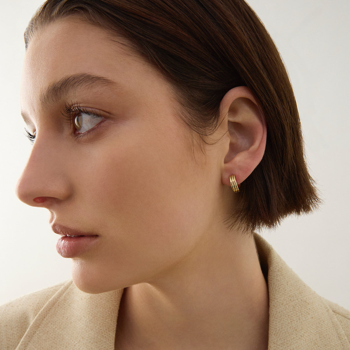 NAJO Carrousel Huggie Earrings E7324