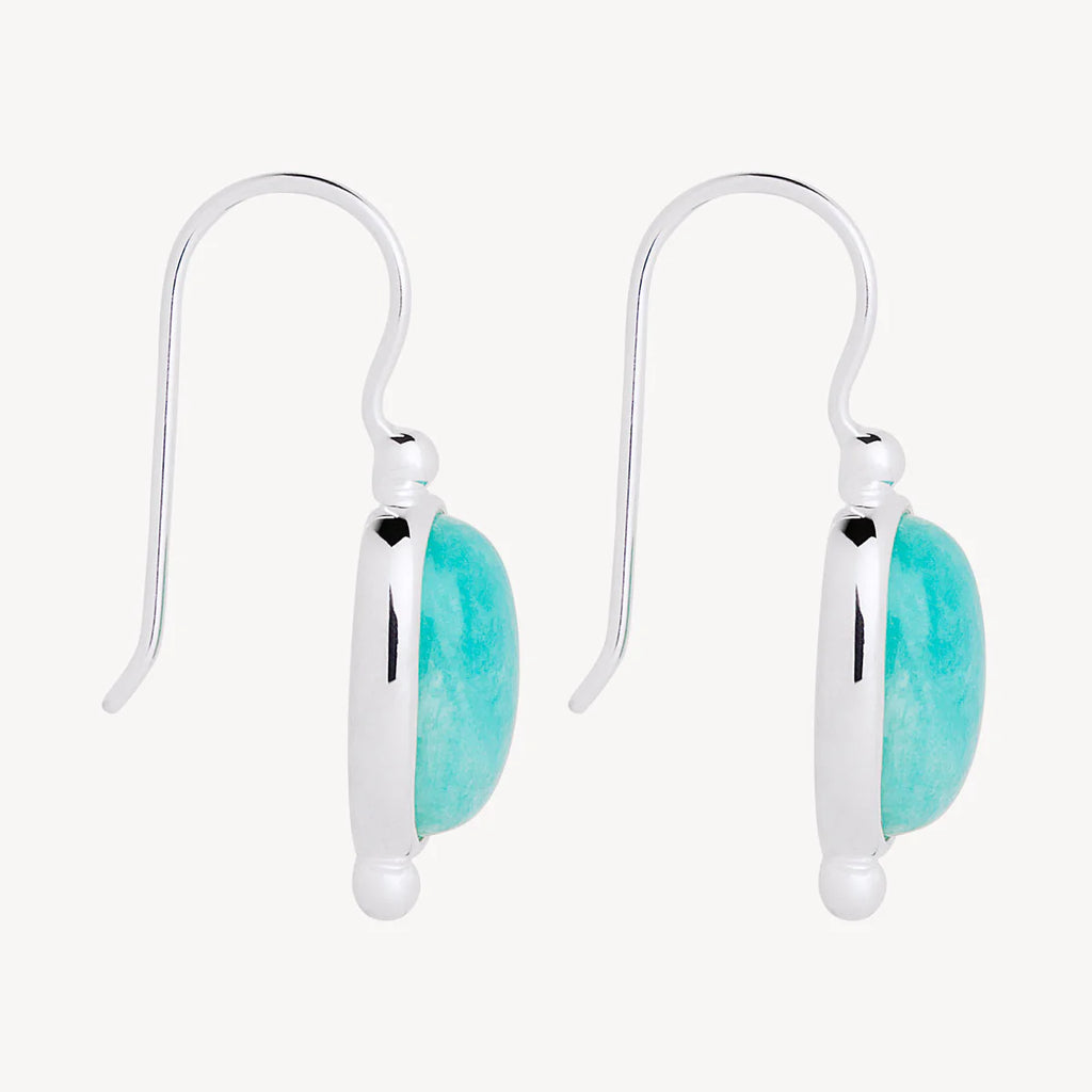 Fleur Amazonite Earrings E7362