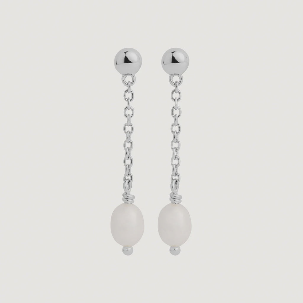 Tidal Whisper Single Pearl Earring E7501
