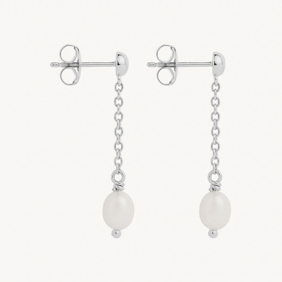 Tidal Whisper Single Pearl Earring E7501