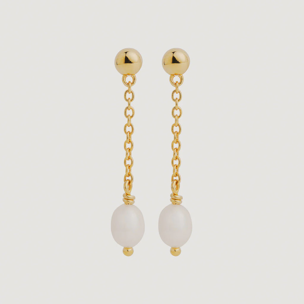 Tidal Whisper Single Pearl Earring E7502