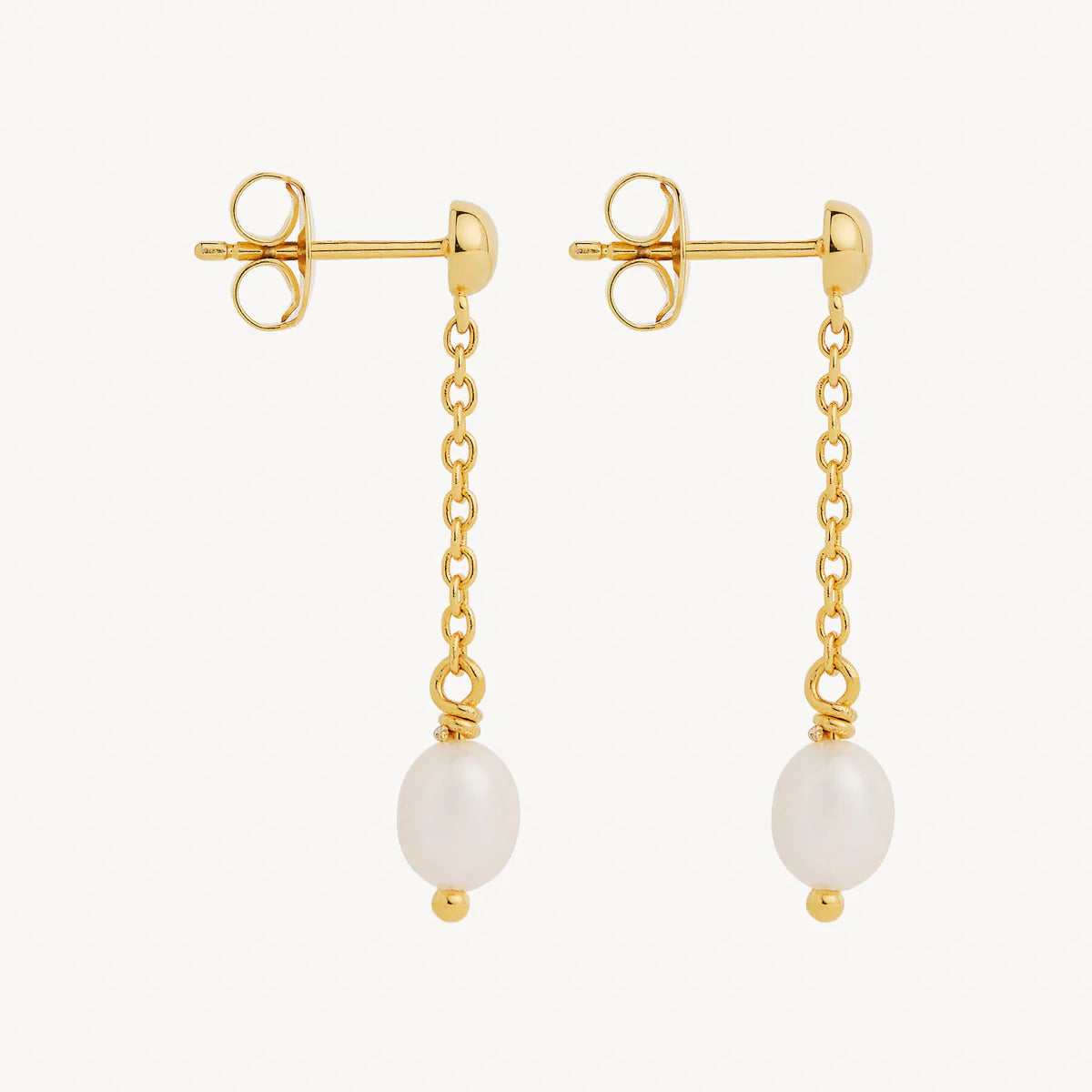 Tidal Whisper Single Pearl Earring E7502