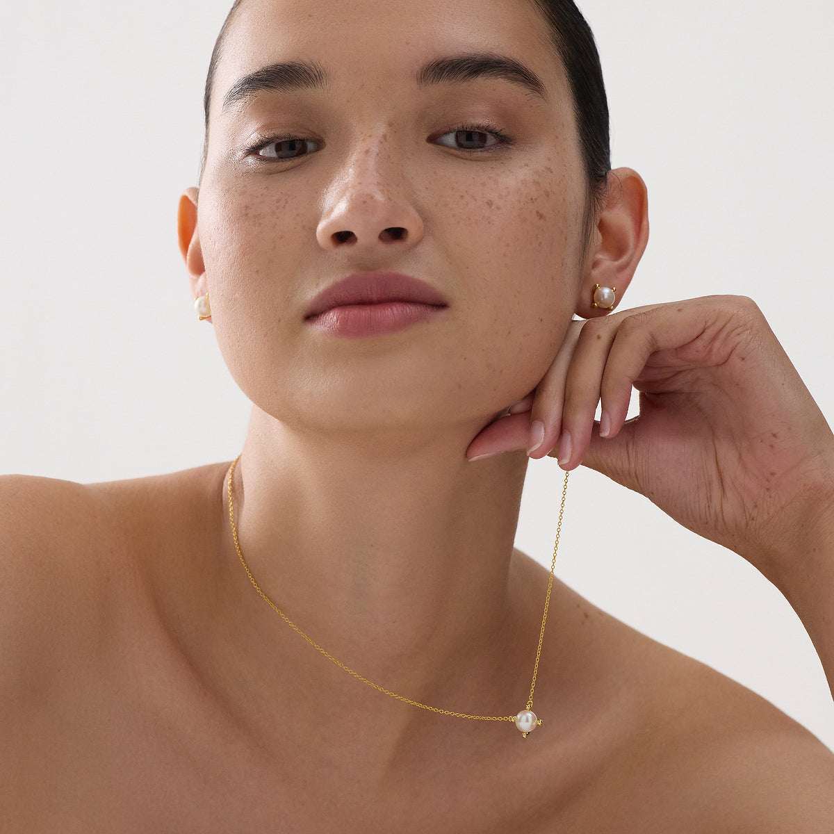 Moana Pearl Earring E7519
