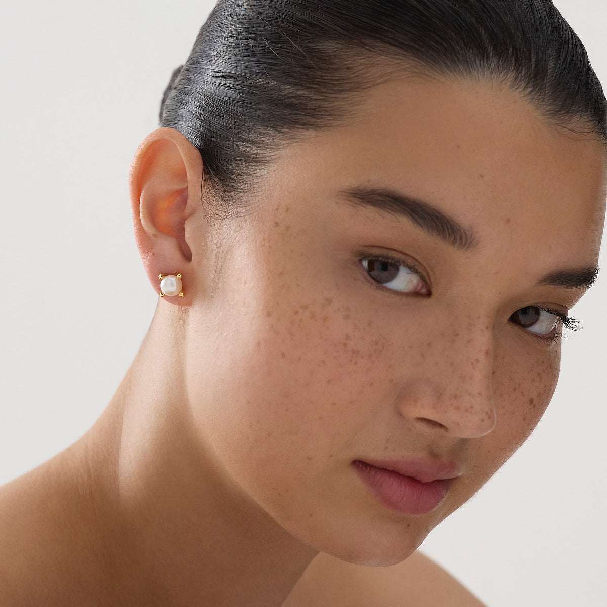 Moana Pearl Earring E7519